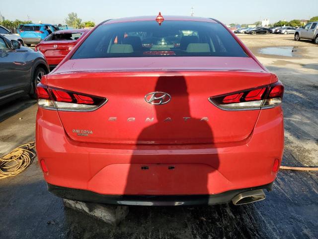 5NPE34AF8KH779824 - 2019 HYUNDAI SONATA LIMITED RED photo 6