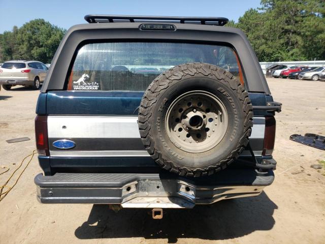 1FMEU15H2RLB48401 - 1994 FORD BRONCO U100 BLUE photo 6