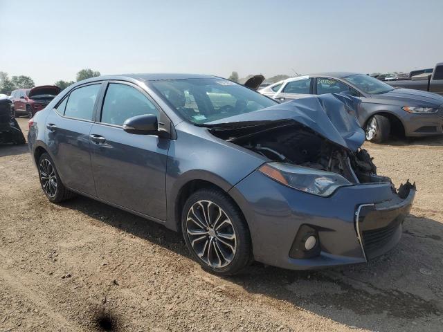 5YFBURHE8FP183728 - 2015 TOYOTA COROLLA L GRAY photo 4