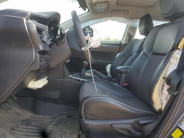 5YFBURHE8FP183728 - 2015 TOYOTA COROLLA L GRAY photo 7