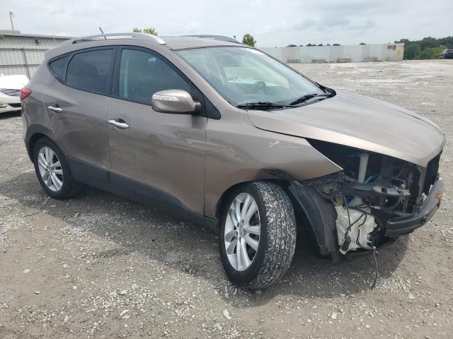 KM8JU3AC8BU230489 - 2011 HYUNDAI TUCSON GLS TAN photo 4