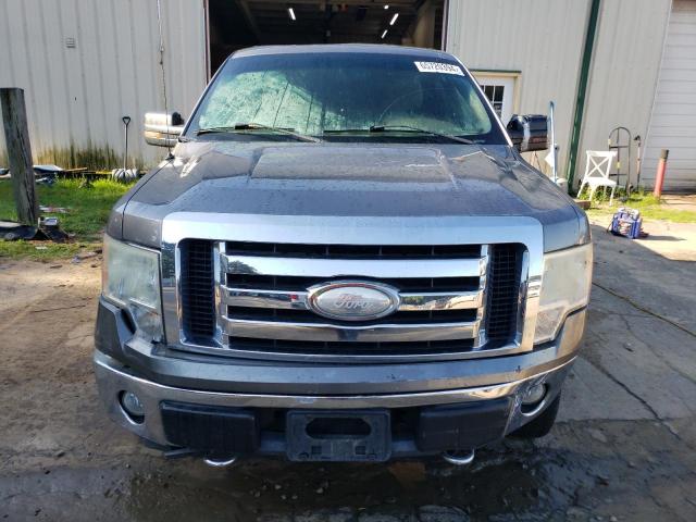 1FTPW14V09FA84548 - 2009 FORD F150 SUPERCREW GRAY photo 5