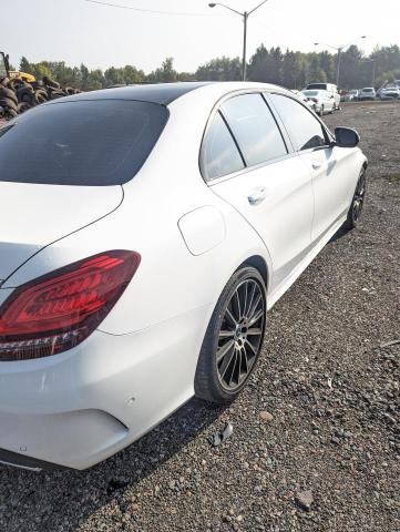 55SWF8EB6LU334717 - 2020 MERCEDES-BENZ C 300 4MATIC WHITE photo 3