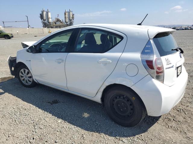JTDKDTB39C1510447 - 2012 TOYOTA PRIUS C Ақ фото 2