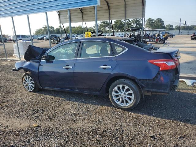 3N1AB7AP7KY354662 - 2019 NISSAN SENTRA S BLUE photo 2