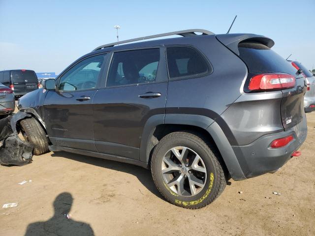 1C4PJMBS7EW172516 - 2014 JEEP CHEROKEE TRAILHAWK GRAY photo 2