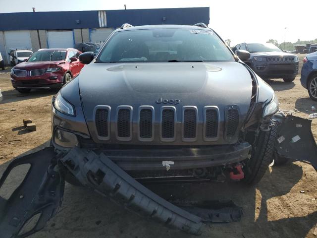 1C4PJMBS7EW172516 - 2014 JEEP CHEROKEE TRAILHAWK GRAY photo 5
