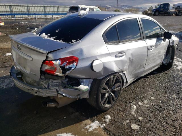 JF1VA1J69G8830666 - 2016 SUBARU WRX LIMITED SILVER photo 4