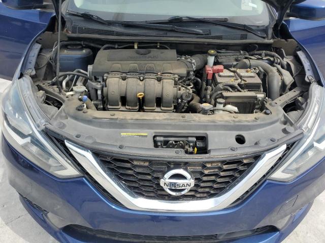 3N1AB7AP7KY282992 - 2019 NISSAN SENTRA S BLUE photo 11