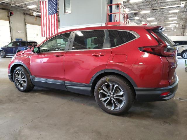 7FART6H88ME008418 - 2021 HONDA CR-V EXL 红色 照片 2