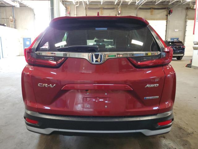 7FART6H88ME008418 - 2021 HONDA CR-V EXL 红色 照片 6