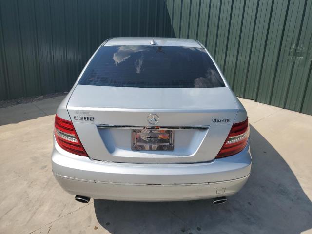 WDDGF8AB1ER323607 - 2014 MERCEDES-BENZ C 300 4MATIC SILVER photo 6