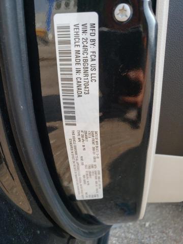 2C4RC1BG8NR170473 - 2022 CHRYSLER PACIFICA TOURING L 黑色 照片 13