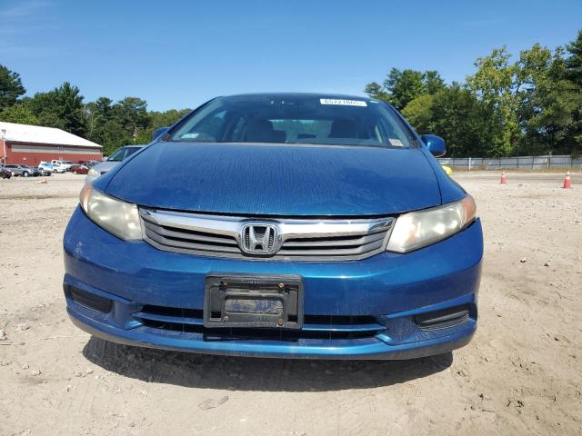 2HGFB2F91CH544272 - 2012 HONDA CIVIC EXL BLUE photo 5