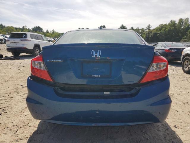 2HGFB2F91CH544272 - 2012 HONDA CIVIC EXL BLUE photo 6