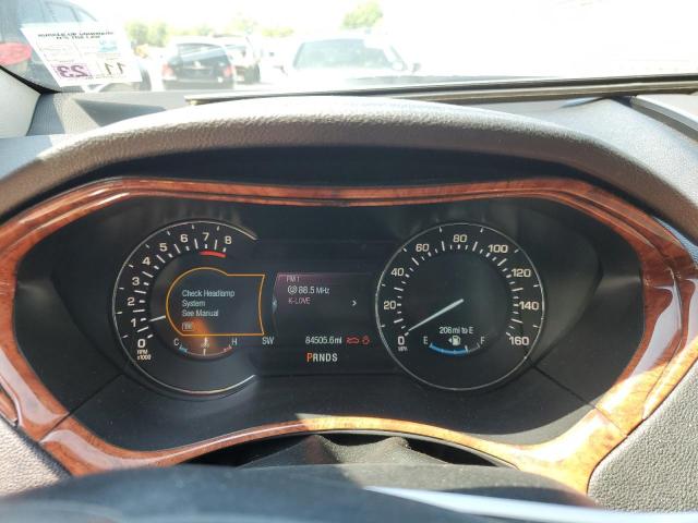 3LN6L2G95FR609865 - 2015 LINCOLN MKZ BEIGE photo 9