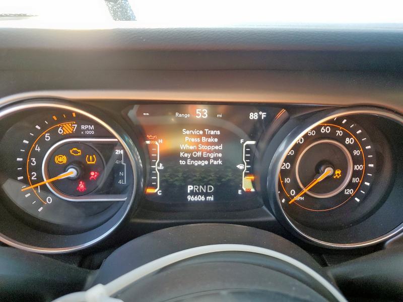 1C4HJXDN0JW247905 - 2018 JEEP WRANGLER U SPORT თეთრი ფოტო 9