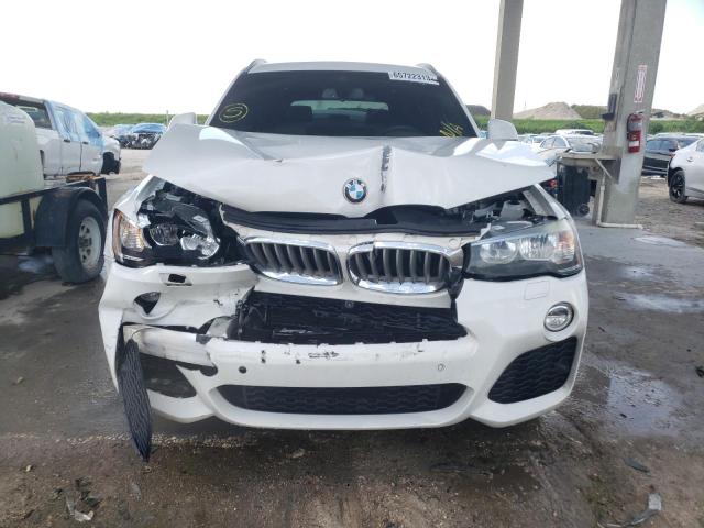 5UXWZ7C37H0V91405 - 2017 BMW X3 SDRIVE28I WHITE photo 5