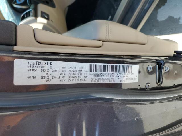 1C4RJFAG9GC302415 - 2016 JEEP GRAND CHER LAREDO ნაცრისფერი ფოტო 13