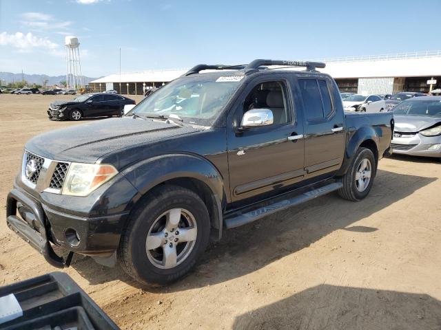 1N6AD07U25C446848 - 2005 NISSAN FRONTIER CREW CAB LE BLACK photo 1