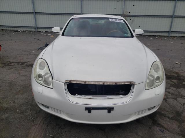 JTHFN48Y520002454 - 2002 LEXUS SC 430 WHITE photo 5