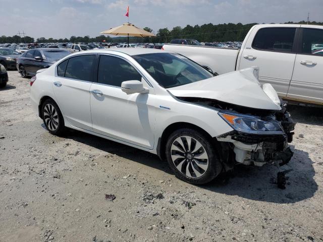 JHMCR6F39HC005195 - 2017 HONDA ACCORD HYBRID WHITE photo 4