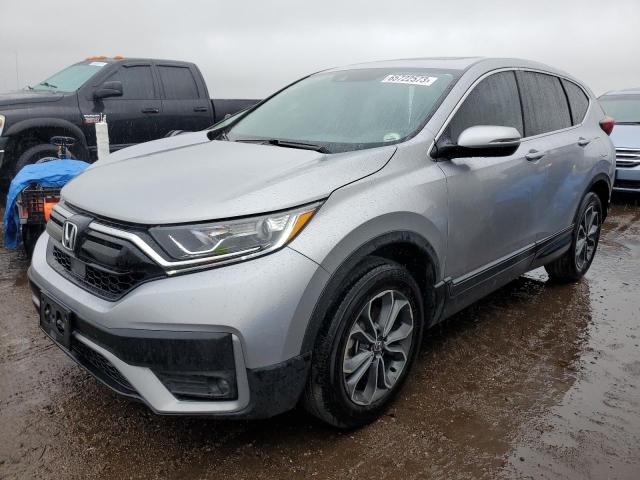 2HKRW2H87NH638400 - 2022 HONDA CR-V EXL SILVER photo 1