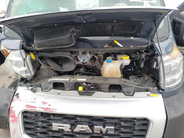 3C6URVJG9LE117076 - 2020 RAM PROMASTER 3500 HIGH ლურჯი ფოტო 7