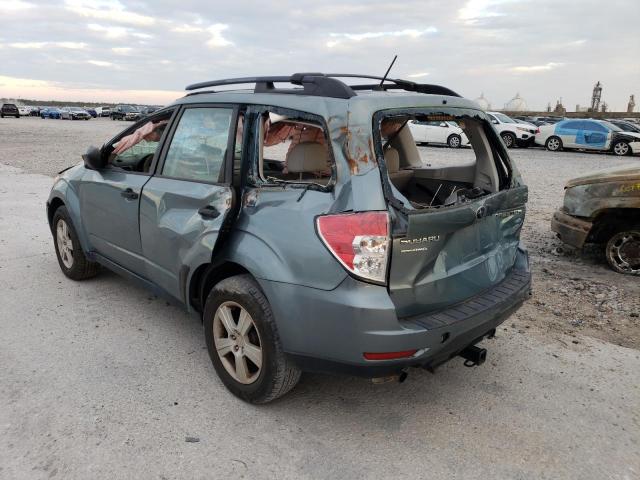 JF2SH6BC3AH784531 - 2010 SUBARU FORESTER XS Зелений фото 3