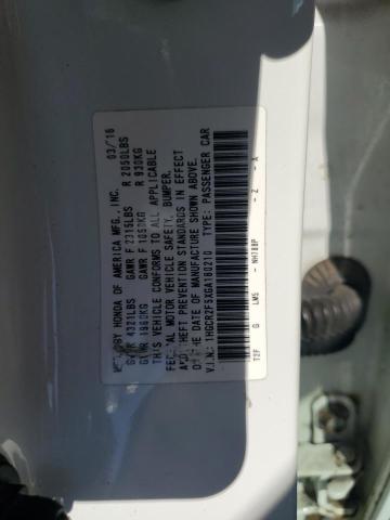 1HGCR2F5XGA180210 - 2016 HONDA ACCORD SPORT Blanc photo 13
