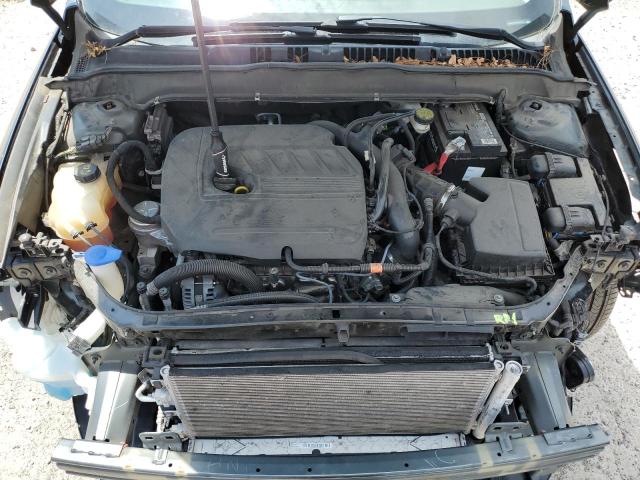 3FA6P0HD7FR127811 - 2015 FORD FUSION SE BLACK photo 11