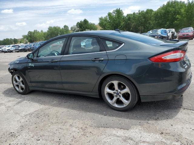 3FA6P0HD7FR127811 - 2015 FORD FUSION SE BLACK photo 2