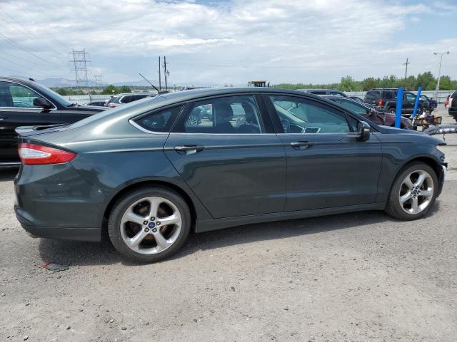 3FA6P0HD7FR127811 - 2015 FORD FUSION SE BLACK photo 3