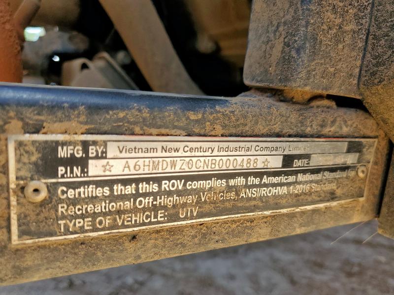 A6HMDWZ0CNB000488 - 2022 MISC ENCLOSED Коричневый фото 10