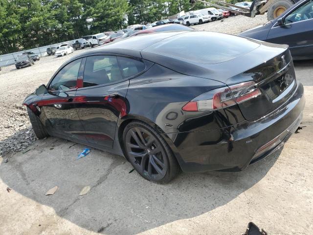 5YJSA1E58MF439552 - 2021 TESLA MODEL S 黑色 照片 2