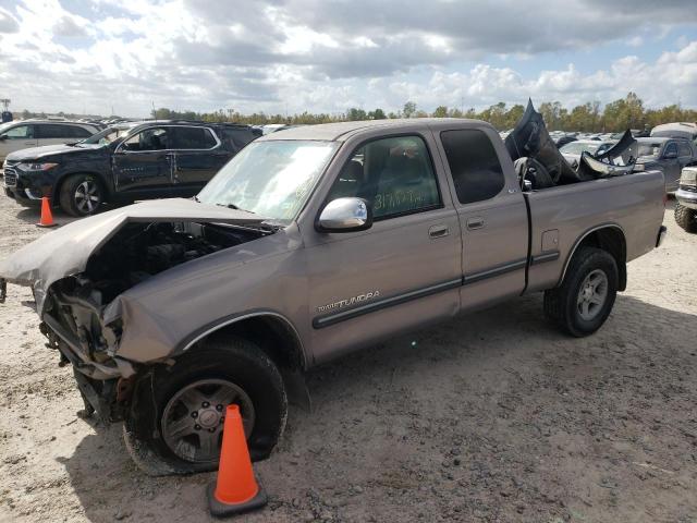 5TBRT341XYS113507 - 2000 TOYOTA TUNDRA ACCESS CAB ნაცრისფერი ფოტო 2