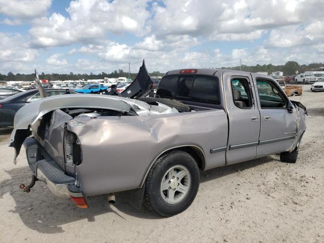 5TBRT341XYS113507 - 2000 TOYOTA TUNDRA ACCESS CAB ნაცრისფერი ფოტო 4