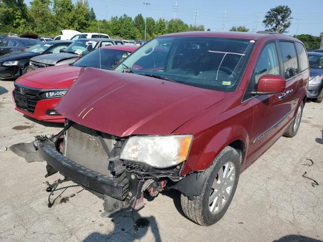 2C4RC1BG1FR562972 - 2015 CHRYSLER TOWN & COU TOURING 栗色 照片 1