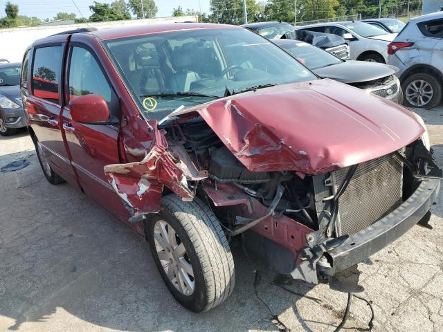 2C4RC1BG1FR562972 - 2015 CHRYSLER TOWN & COU TOURING 栗色 照片 4