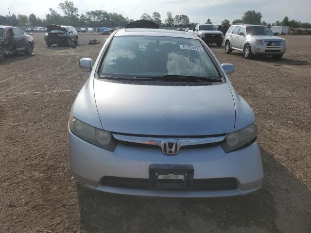 1HGFA16827L037636 - 2007 HONDA CIVIC EX SILVER photo 5