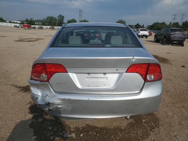 1HGFA16827L037636 - 2007 HONDA CIVIC EX SILVER photo 6