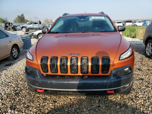 1C4PJMBS2FW546726 - 2015 JEEP CHEROKEE TRAILHAWK ORANGE photo 5
