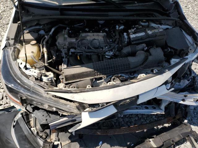 JTDEPRAE1LJ006873 - 2020 TOYOTA COROLLA LE WHITE photo 11