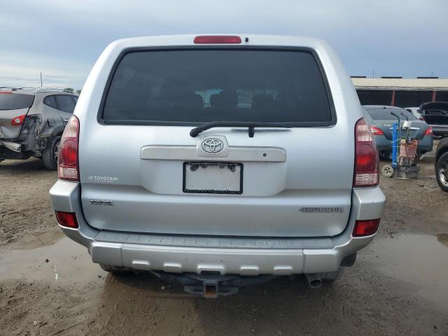 JTEZT17R240016985 - 2004 TOYOTA 4RUNNER LIMITED SILVER photo 6