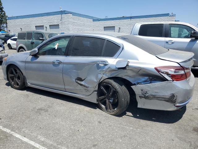 1HGCR2F54HA065328 - 2017 HONDA ACCORD SPORT SILVER photo 2