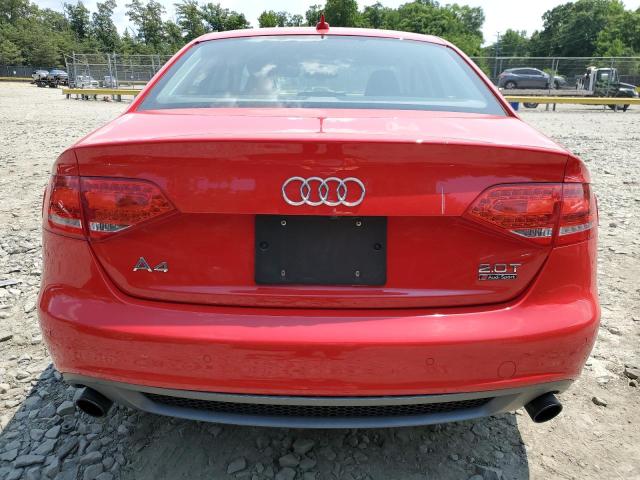 WAUFFAFL0CN018504 - 2012 AUDI A4 PREMIUM PLUS RED photo 6