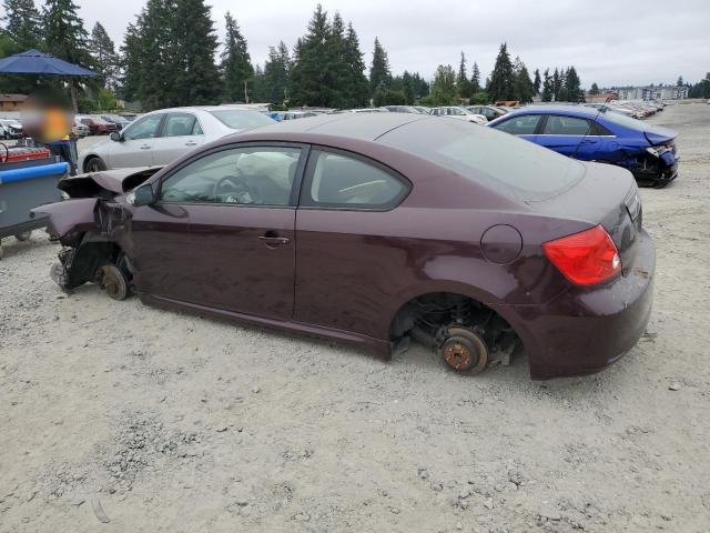 JTKDE177650005828 - 2005 TOYOTA SCION TC Bənövşəyi foto 2