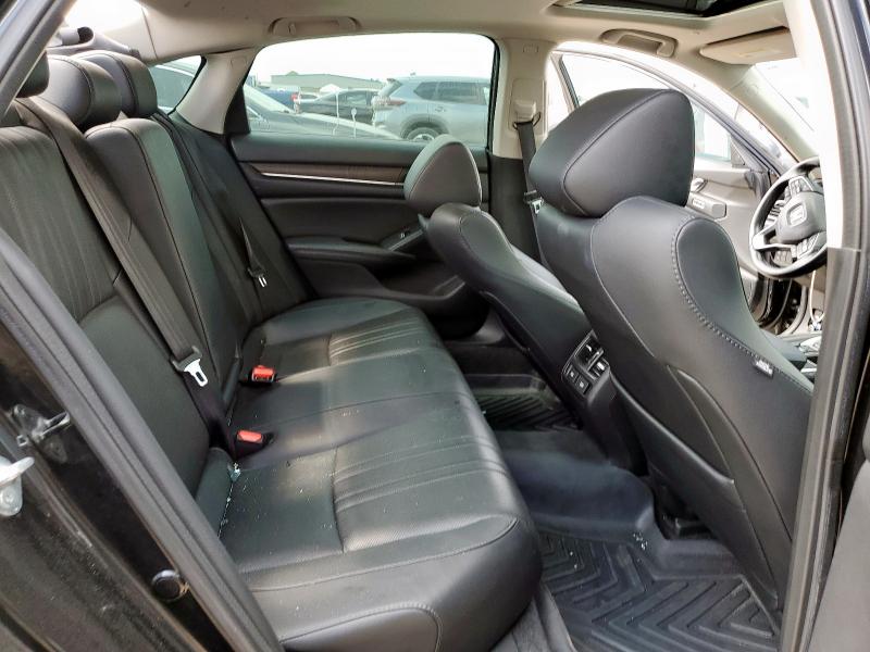 1HGCV2F91MA010778 - 2021 HONDA ACCORD TOURING 黑色 照片 10