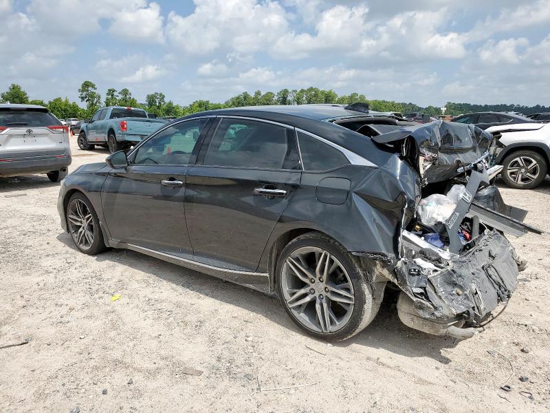 1HGCV2F91MA010778 - 2021 HONDA ACCORD TOURING 黑色 照片 2