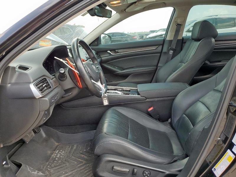 1HGCV2F91MA010778 - 2021 HONDA ACCORD TOURING 黑色 照片 7